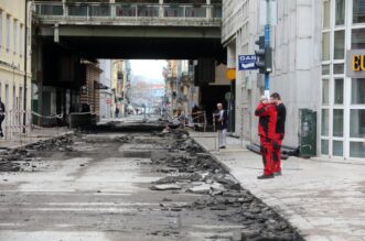 Rijeka: Radovi u Adamićevoj ulici Rijeka: Radovi u Adamićevoj ulici