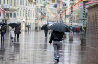 Rijeka: Kišni dan u centru grada Rijeka: Kišni dan u centru grada
