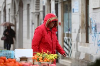 Rijeka: Kišni dan u centru grada Rijeka: Kišni dan u centru grada