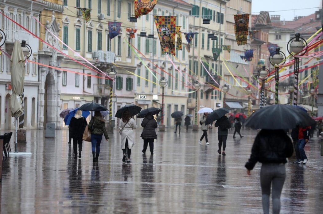 Rijeka: Kišni dan u centru grada Rijeka: Kišni dan u centru grada