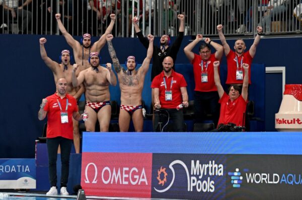 Susret Srbije i Hrvatske u četvrtfinalu Svjetskog prvenstva u vaterpolu