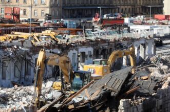 Rijeka: Rušenje željezničkih skladišta 3b Rijeka: Rušenje željezničkih skladišta 3b