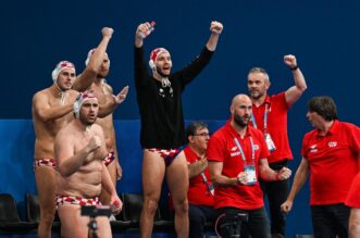 Susret Hrvatske i Francuske u polufinalu Svjetskog prvenstva u vaterpolu Susret Hrvatske i Francuske u polufinalu Svjetskog prvenstva u vaterpolu