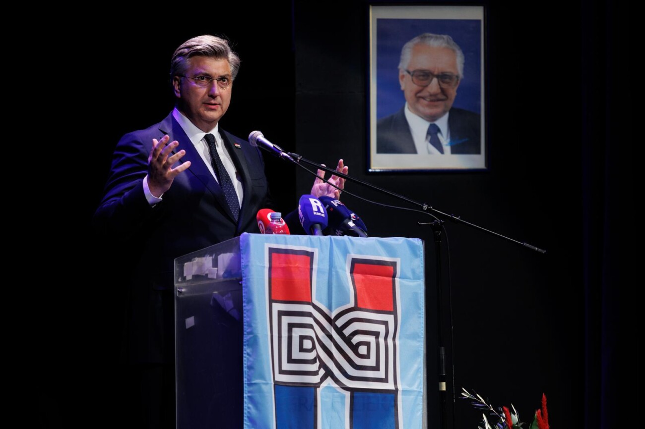 Andrej Plenković na 34. obljetnici osnutka HDZ-a u Rijeci