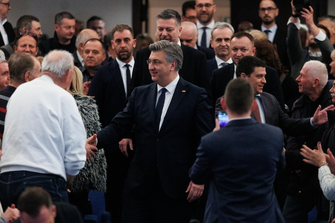 Andrej Plenković na 34. obljetnici osnutka HDZ-a u Rijeci
