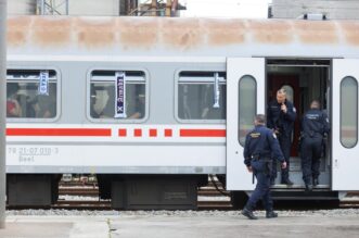 Rijeka: Polazak Bijelog vlaka s Armadom na derbi u Zagreb Rijeka: Polazak Bijelog vlaka s Armadom na derbi u Zagreb