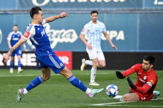 Zagreb: GNK Dinamo i HNK Rijeka sastali se u 24. kolu SuperSport HNL-a Zagreb: GNK Dinamo i HNK Rijeka sastali se u 24. kolu SuperSport HNL-a