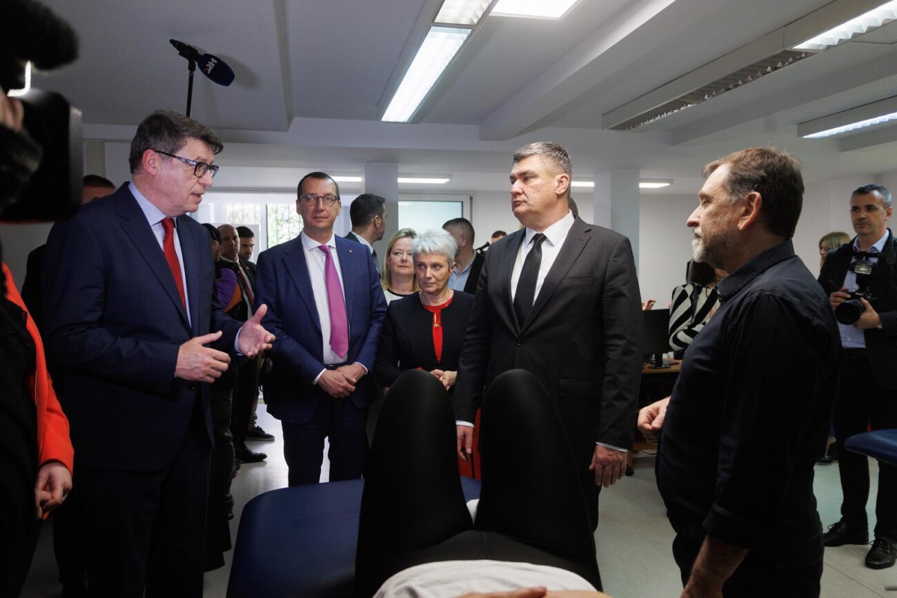 Predsjednik Republike Zoran Milanović posjetio je  Fakultet zdravstvenih studija Sveučilišta u Rijeci