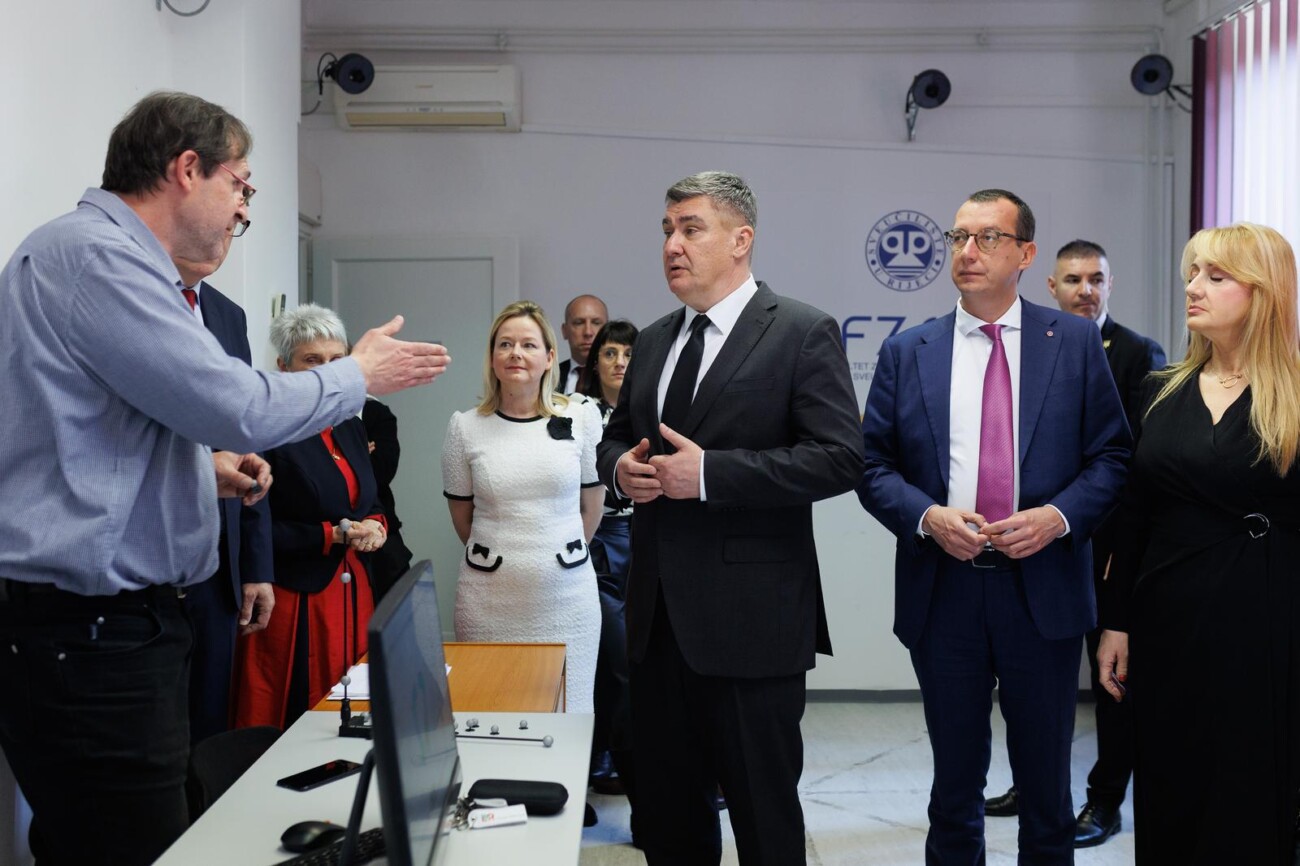 Predsjednik Republike Zoran Milanović posjetio je  Fakultet zdravstvenih studija Sveučilišta u Rijeci