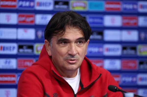 Zagreb: Zlatko Dalić na konferenciji za medije nakon utakmice između Hrvatske i Armenije
