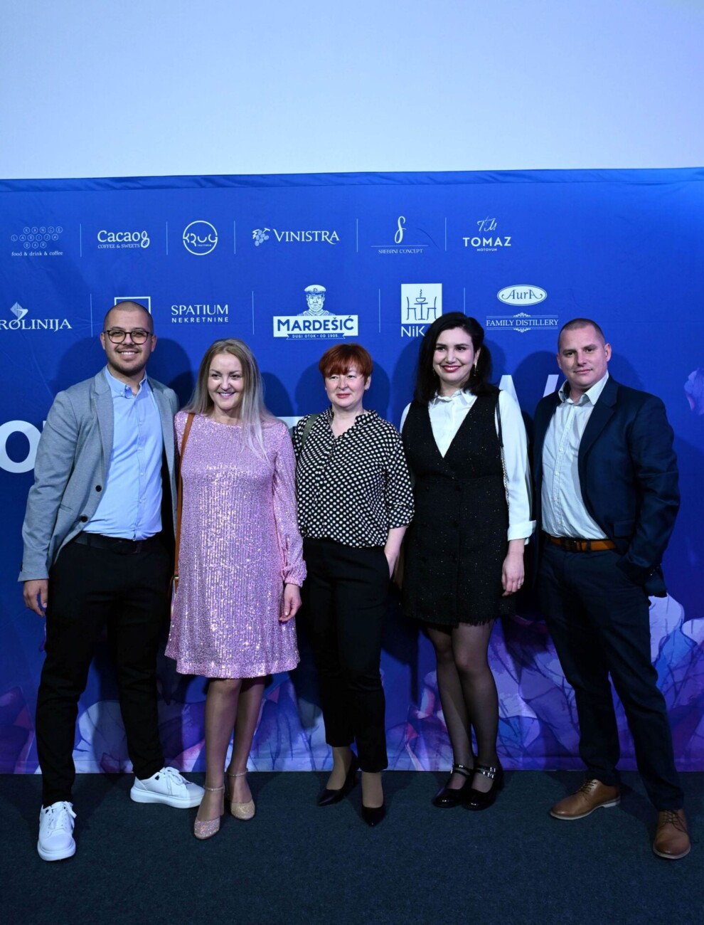 Toni Perinić, Ankica Kruljac, Lily Frbežar, Ana Fritz i Saša Hujber_foto Vedran Karuza Toni Perinić, Ankica Kruljac, Lily Frbežar, Ana Fritz i Saša Hujber_foto Vedran Karuza
