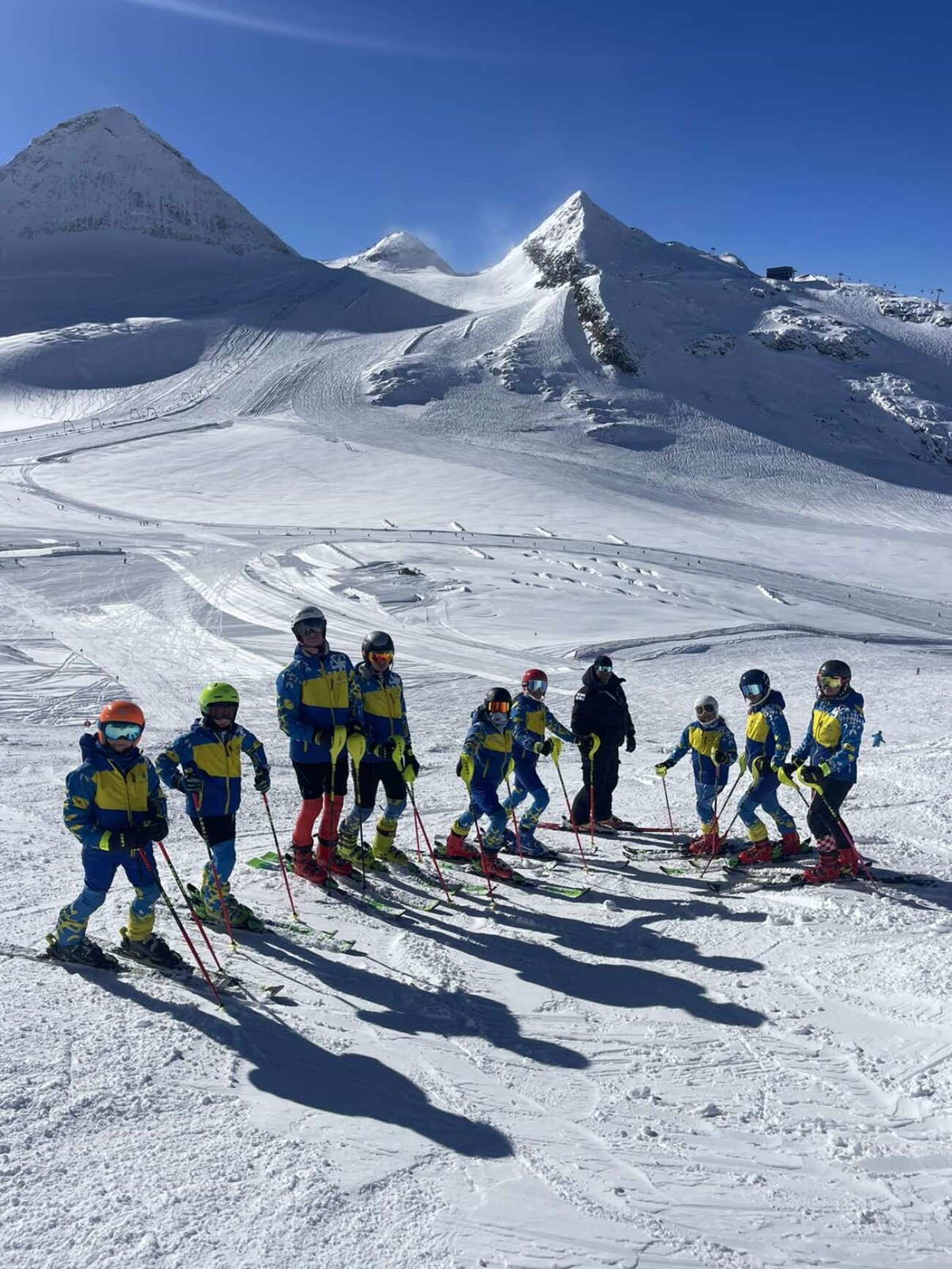 U potrazi za snijegom-treninzi na glečeru Hintertux