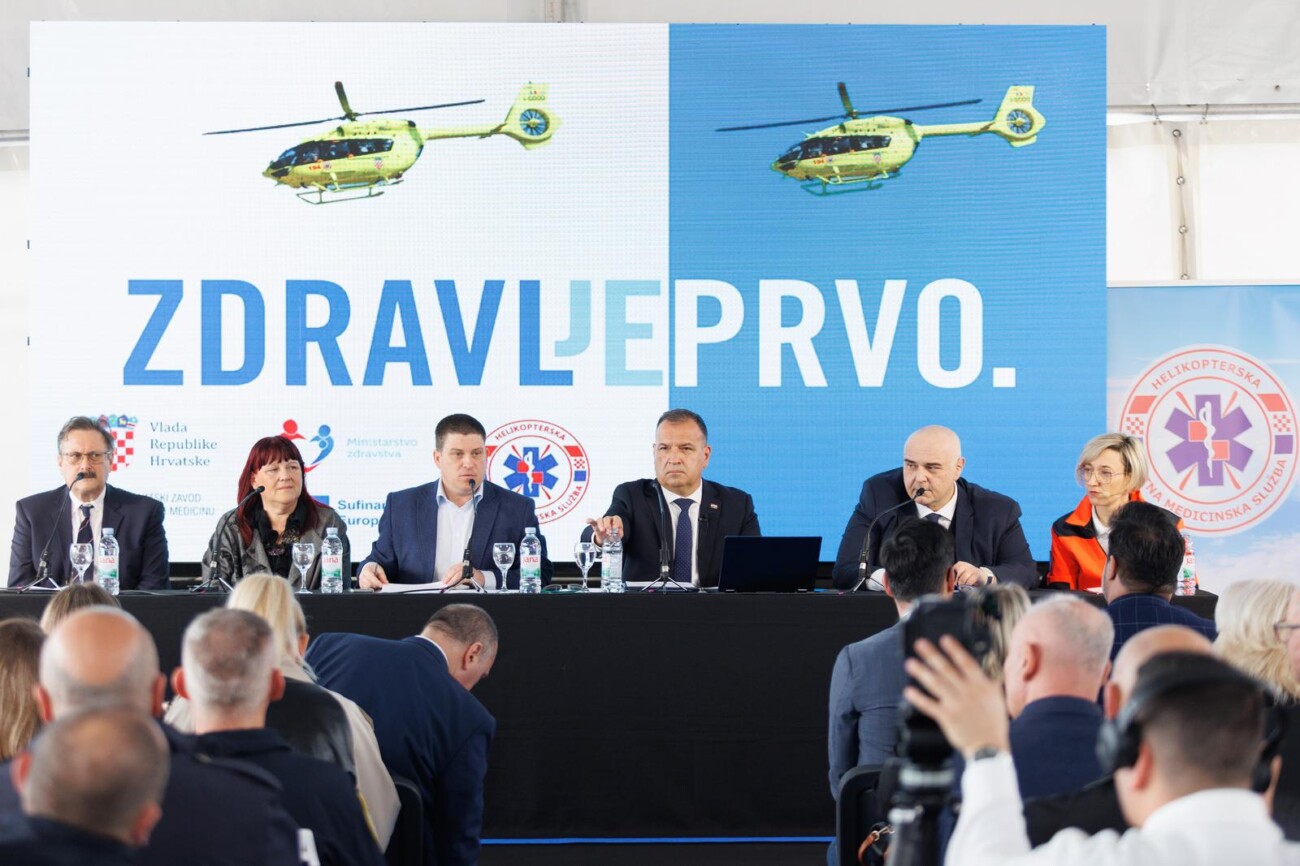 Rijeka: Svečano obilježavanje uvođenja Helikopterske hitne medicinske službe (HHMS)