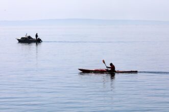Rijeka: Mnogobrojni Riječani na plaži Kantrida