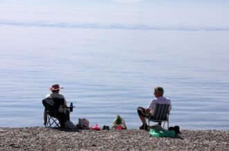 Rijeka: Mnogobrojni Rije?ani na plai Kantrida