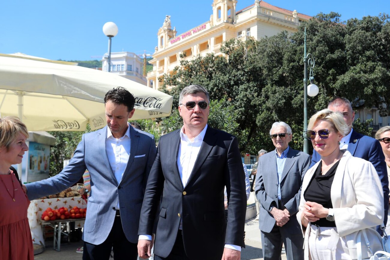 Opatija: Predsjednik Zoran Milanović u posjetu Opatiji Opatija: Predsjednik Zoran Milanović u posjetu Opatiji
