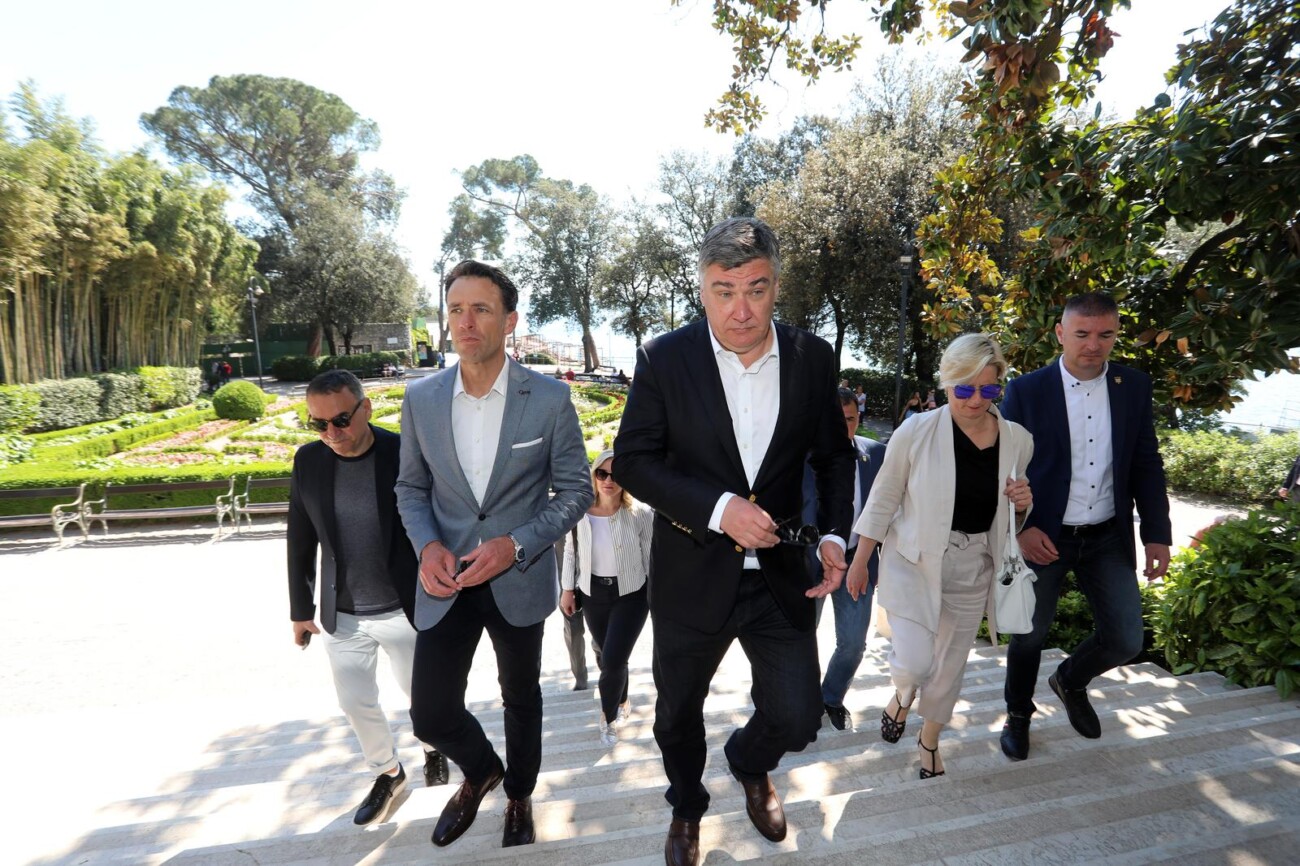 Opatija: Predsjednik Zoran Milanovi? u posjetu Opatiji Opatija: Predsjednik Zoran Milanovi? u posjetu Opatiji