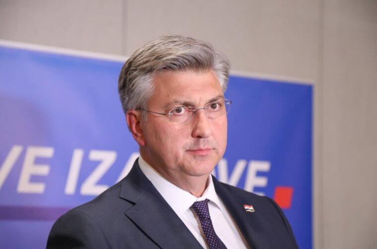 Zagreb: Konferencija za medije Andreja Plenkovića po završetku Nacionalnog vijeća HDZ-a