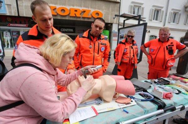 Rijeka: Na Korzu obiljeen Nacionalni dan Hitne medicinske slube