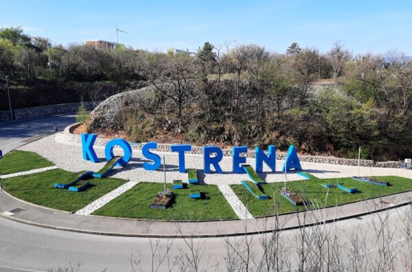 kostrena znak logo šetnica