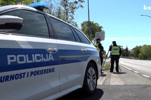 policija nadzor brzina kanal ri 1