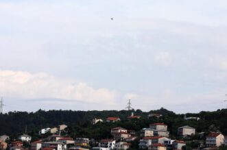 Bakar: Prelet vojnog aviona Rafale Bakar: Prelet vojnog aviona Rafale