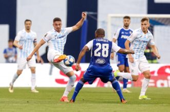 Zagreb: Susret Dinama i Rijeke u prvoj utakmici finala SuperSport Hrvatskog nogometnog kupa Zagreb: Susret Dinama i Rijeke u prvoj utakmici finala SuperSport Hrvatskog nogometnog kupa