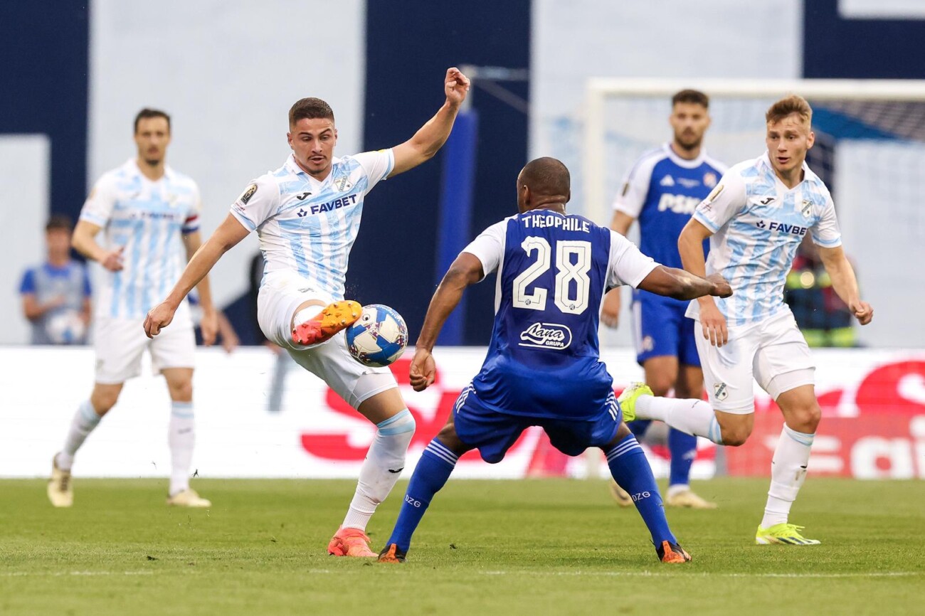 Zagreb: Susret Dinama i Rijeke u prvoj utakmici finala SuperSport Hrvatskog nogometnog kupa Zagreb: Susret Dinama i Rijeke u prvoj utakmici finala SuperSport Hrvatskog nogometnog kupa