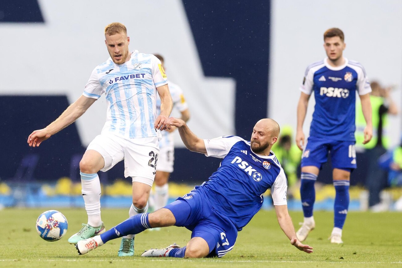 Zagreb: Susret Dinama i Rijeke u prvoj utakmici finala SuperSport Hrvatskog nogometnog kupa Zagreb: Susret Dinama i Rijeke u prvoj utakmici finala SuperSport Hrvatskog nogometnog kupa