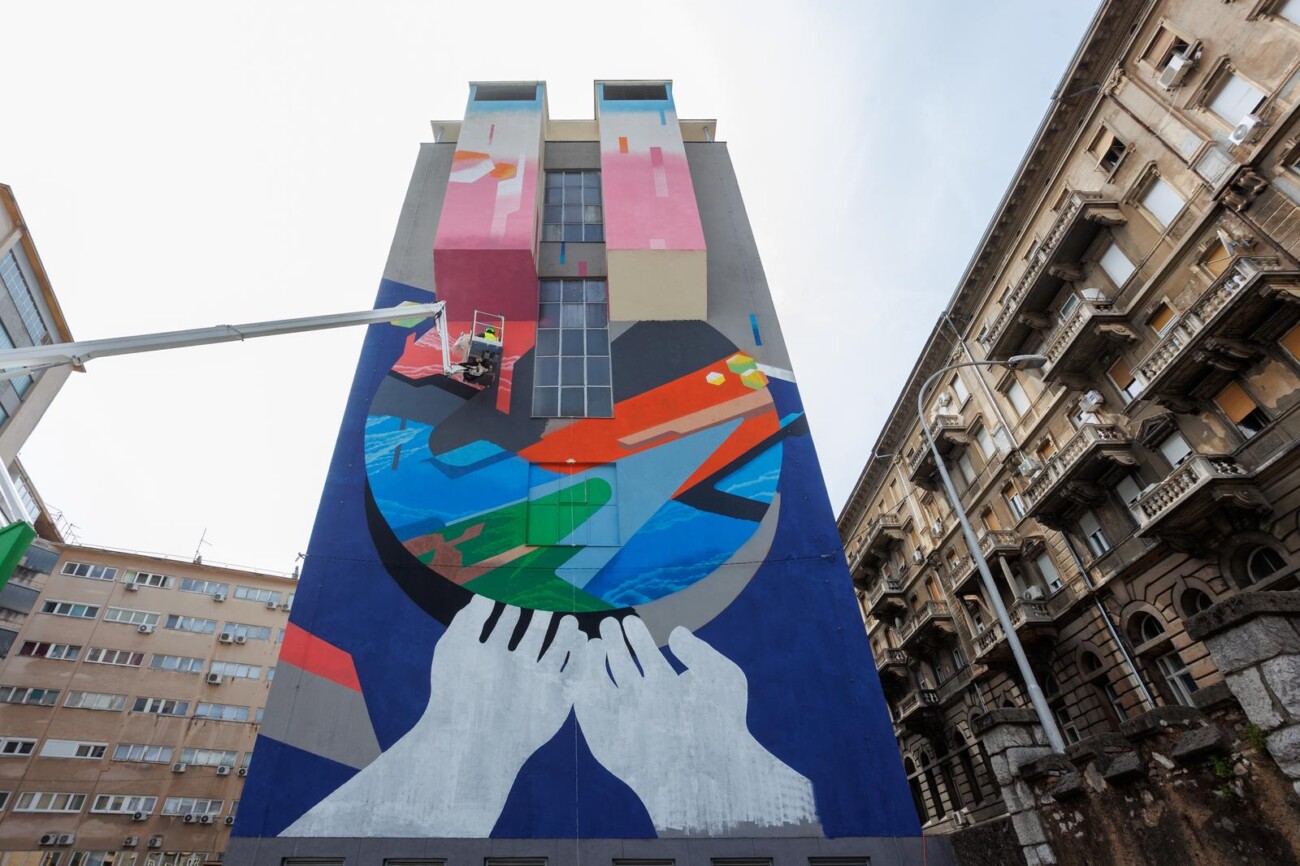 Rijeka: Mural umjetnika Yusei Sagawe kao trajni podsjetnik na prijateljstvo grada Rijeke i Kawasakija Rijeka: Mural umjetnika Yusei Sagawe kao trajni podsjetnik na prijateljstvo grada Rijeke i Kawasakija