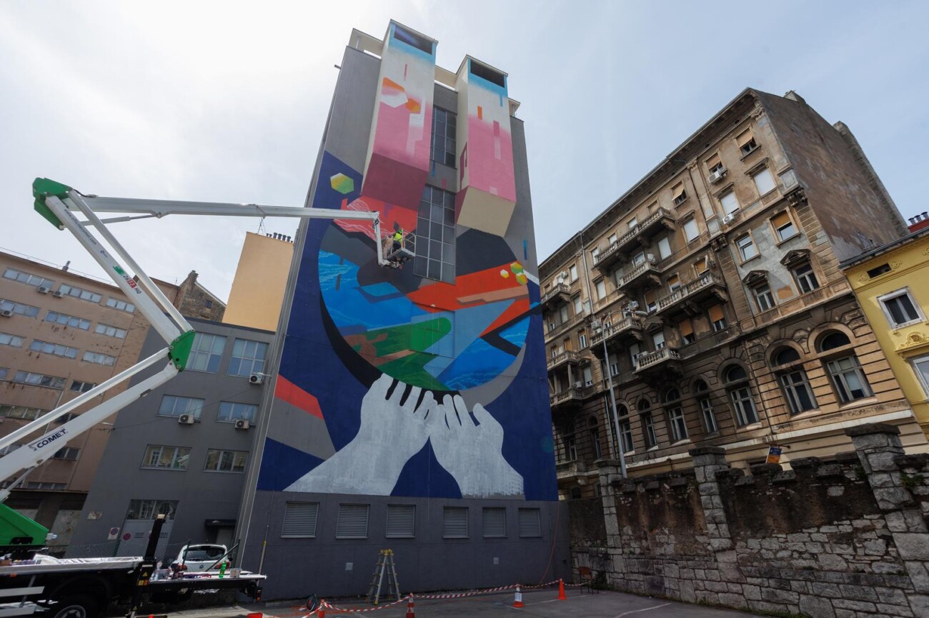 Rijeka: Mural umjetnika Yusei Sagawe kao trajni podsjetnik na prijateljstvo grada Rijeke i Kawasakija Rijeka: Mural umjetnika Yusei Sagawe kao trajni podsjetnik na prijateljstvo grada Rijeke i Kawasakija