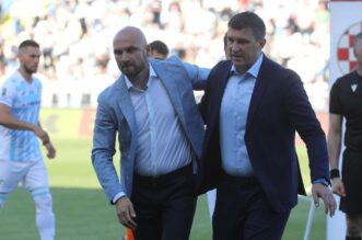 Rijeka: Susret Rijeke i Dinama u drugoj utakmici finala SuperSport Hrvatskog nogometnog kupa Rijeka: Susret Rijeke i Dinama u drugoj utakmici finala SuperSport Hrvatskog nogometnog kupa