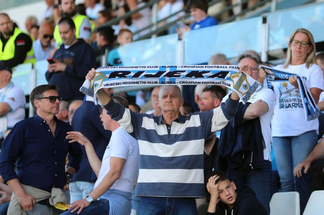 Rijeka: Susret Rijeke i Dinama u drugoj utakmici finala SuperSport Hrvatskog nogometnog kupa Rijeka: Susret Rijeke i Dinama u drugoj utakmici finala SuperSport Hrvatskog nogometnog kupa