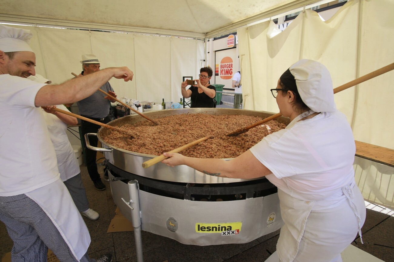 Gastrofešta Rijeka Sv. Vid rižot s lignjama