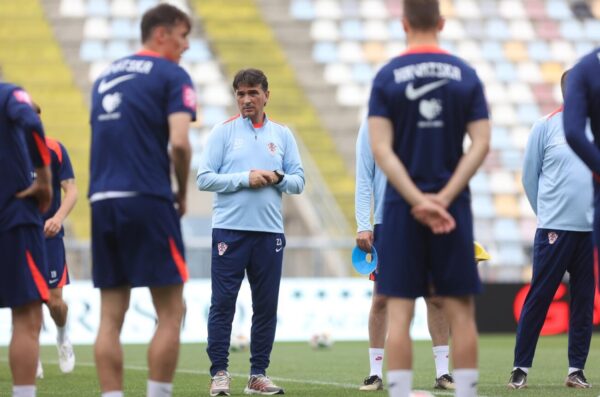 Rijeka: Trening hrvatske nogometne reprezentacije