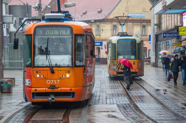Prohladno i kišno vrijeme u Osijeku