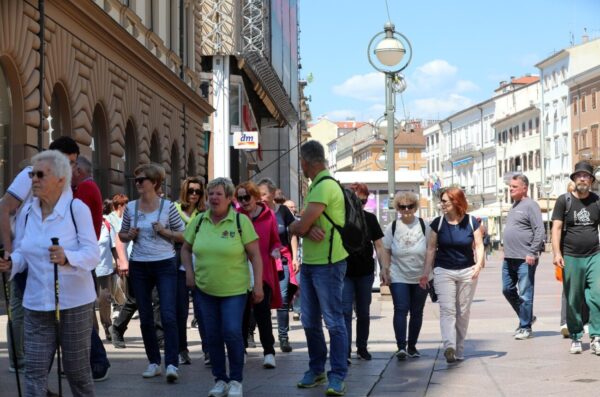 Rijeka: Turisti na Korzu