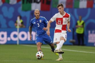 Leipzig: Susret Hrvatske i Italije u 3. kolu skupine B na Europskom prvenstvu Leipzig: Susret Hrvatske i Italije u 3. kolu skupine B na Europskom prvenstvu