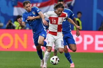 Leipzig: Susret Hrvatske i Italije u 3. kolu skupine B na Europskom prvenstvu Leipzig: Susret Hrvatske i Italije u 3. kolu skupine B na Europskom prvenstvu