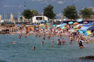 Rijeka: Mravinjak na plai pod stadionom na Kantridi Rijeka: Mravinjak na plai pod stadionom na Kantridi