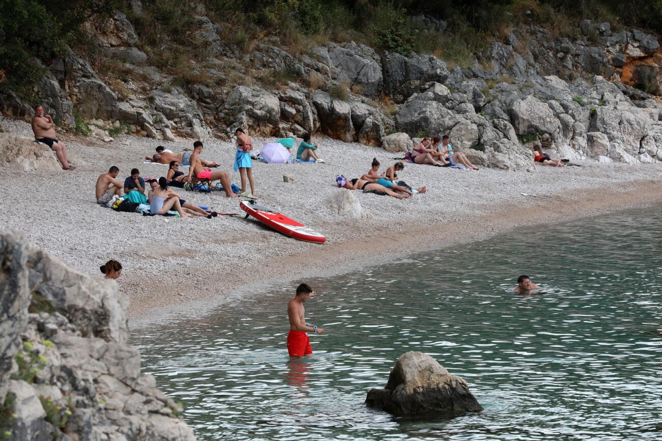 Rijeka: Rijetki kupa?i na plai Nova voda Rijeka: Rijetki kupa?i na plai Nova voda