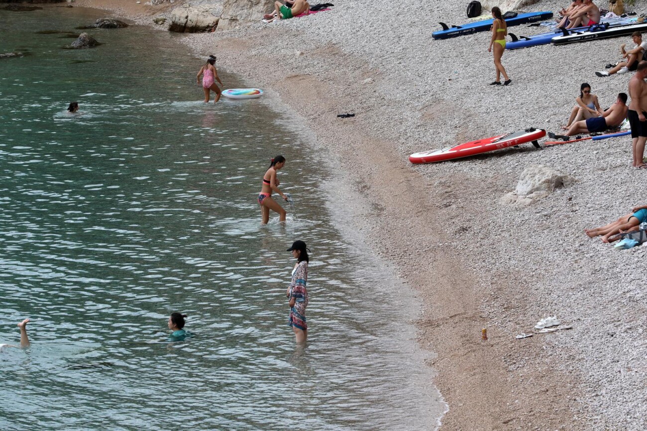 Rijeka: Rijetki kupa?i na plai Nova voda Rijeka: Rijetki kupa?i na plai Nova voda