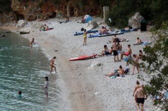 Rijeka: Rijetki kupa?i na plai Nova voda Rijeka: Rijetki kupa?i na plai Nova voda