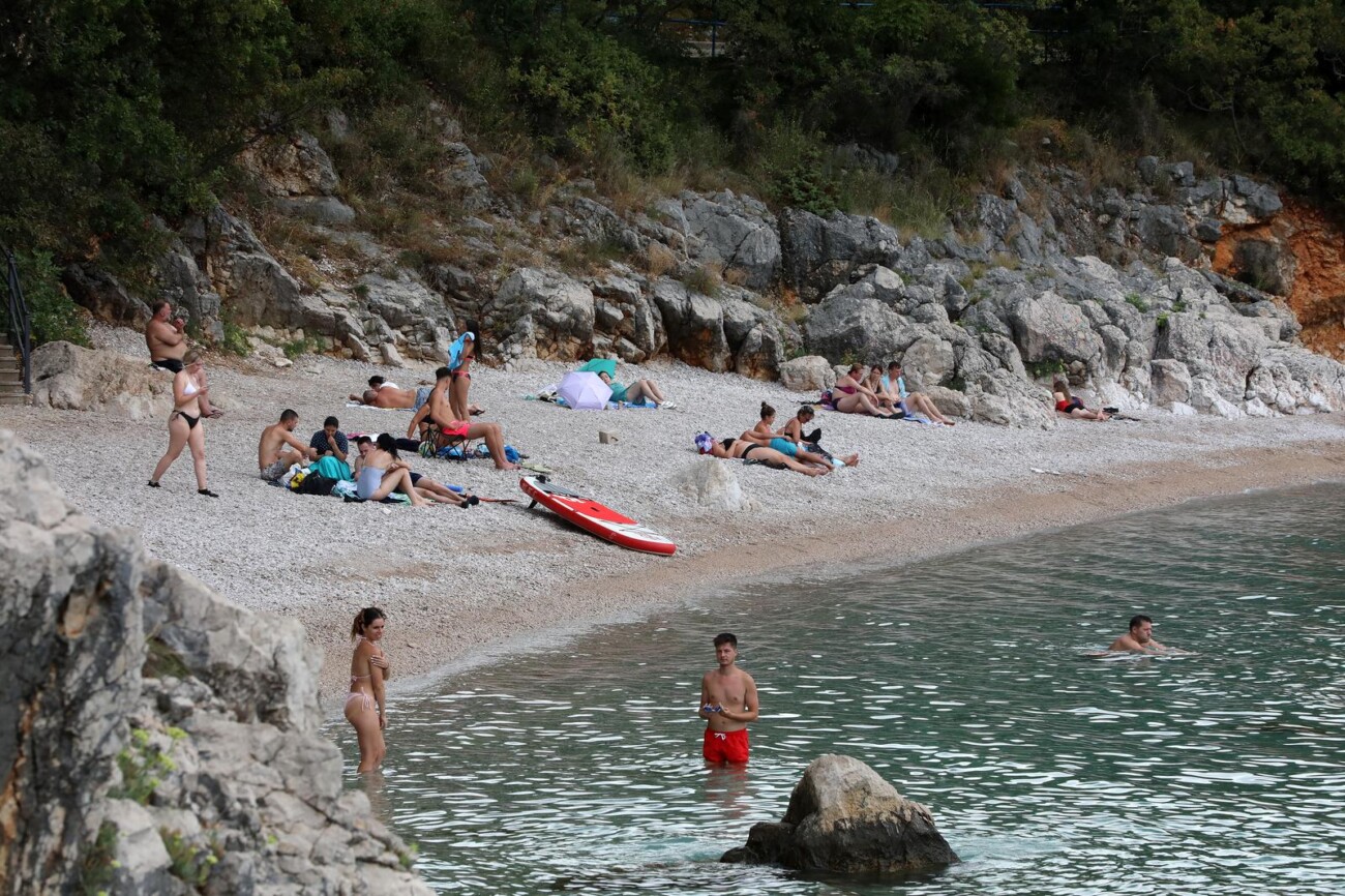 Rijeka: Rijetki kupa?i na plai Nova voda Rijeka: Rijetki kupa?i na plai Nova voda
