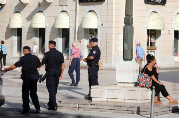 Rijeka: Policijske patrole uoči utakmice Rijeka – Olimpija Rijeka: Policijske patrole uoči utakmice Rijeka – Olimpija