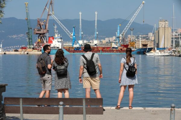 Rijeka: Turisti u obilasku grada