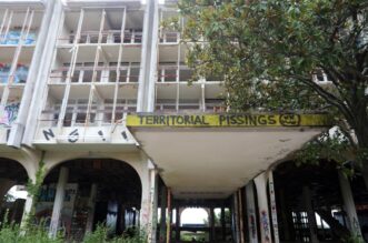 Malinska: Ruševine hotelskog naselja Haludovo Malinska: Ruševine hotelskog naselja Haludovo