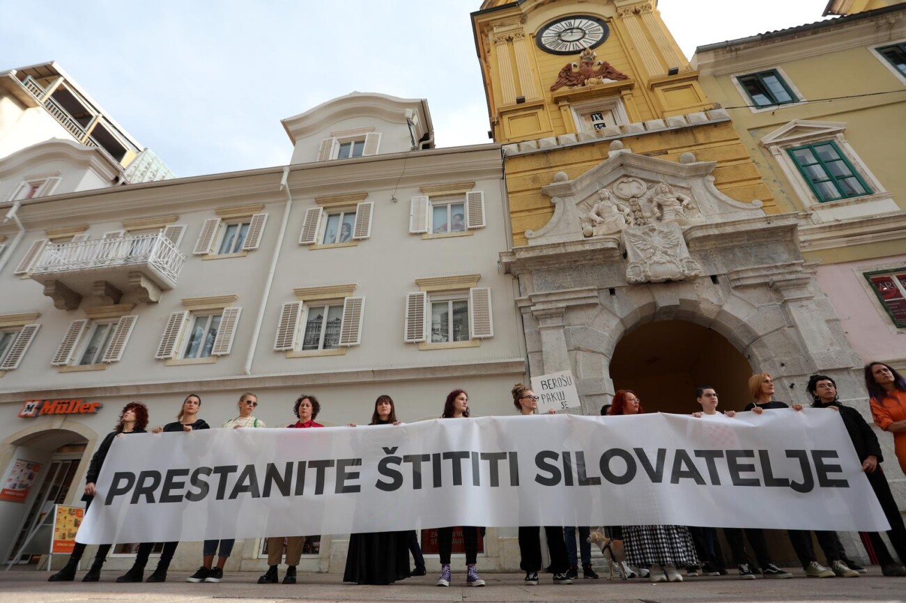 Rijeka: Akcija “Prestanite štititi silovatelje”