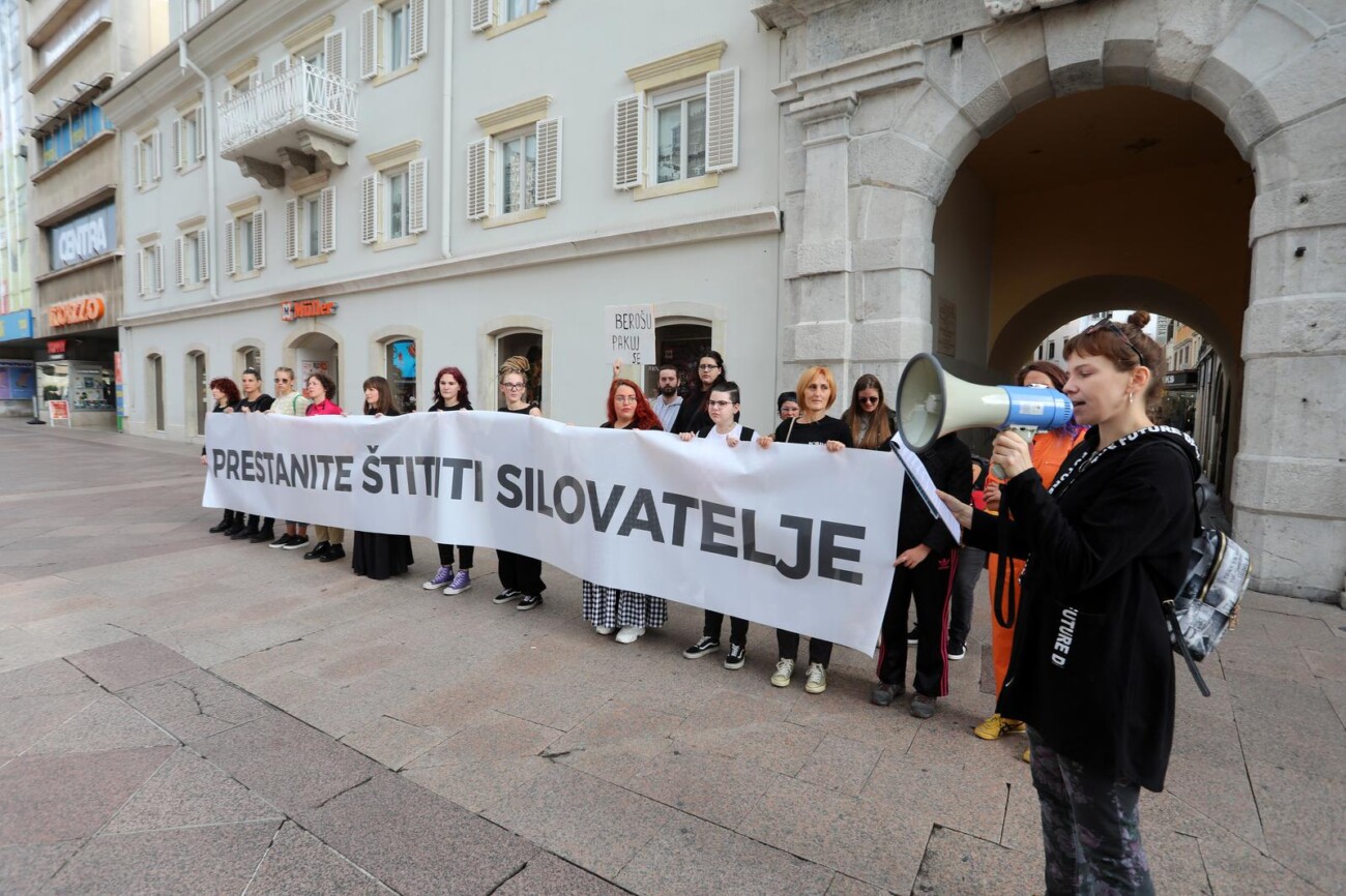 Rijeka: Akcija “Prestanite štititi silovatelje”