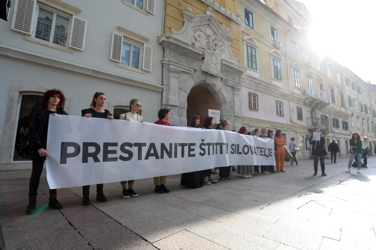 Rijeka: Akcija “Prestanite štititi silovatelje”